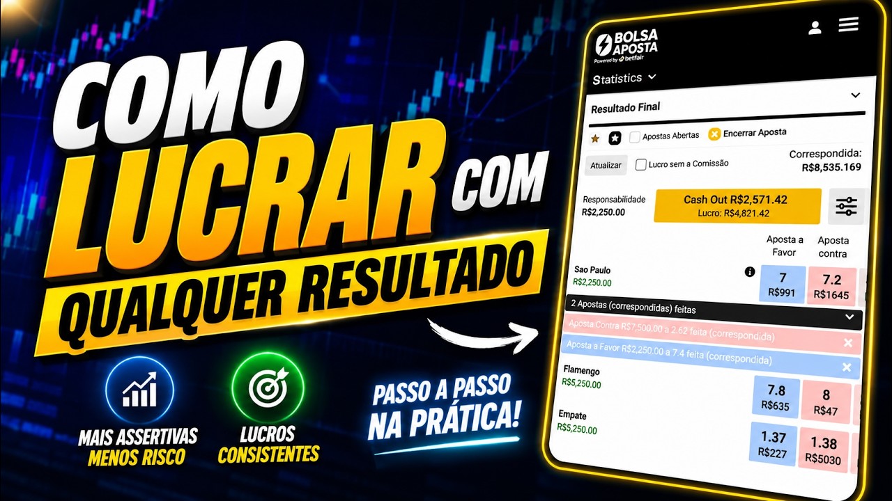 Como Lucrar com Qualquer Resultado nas Apostas Esportivas
