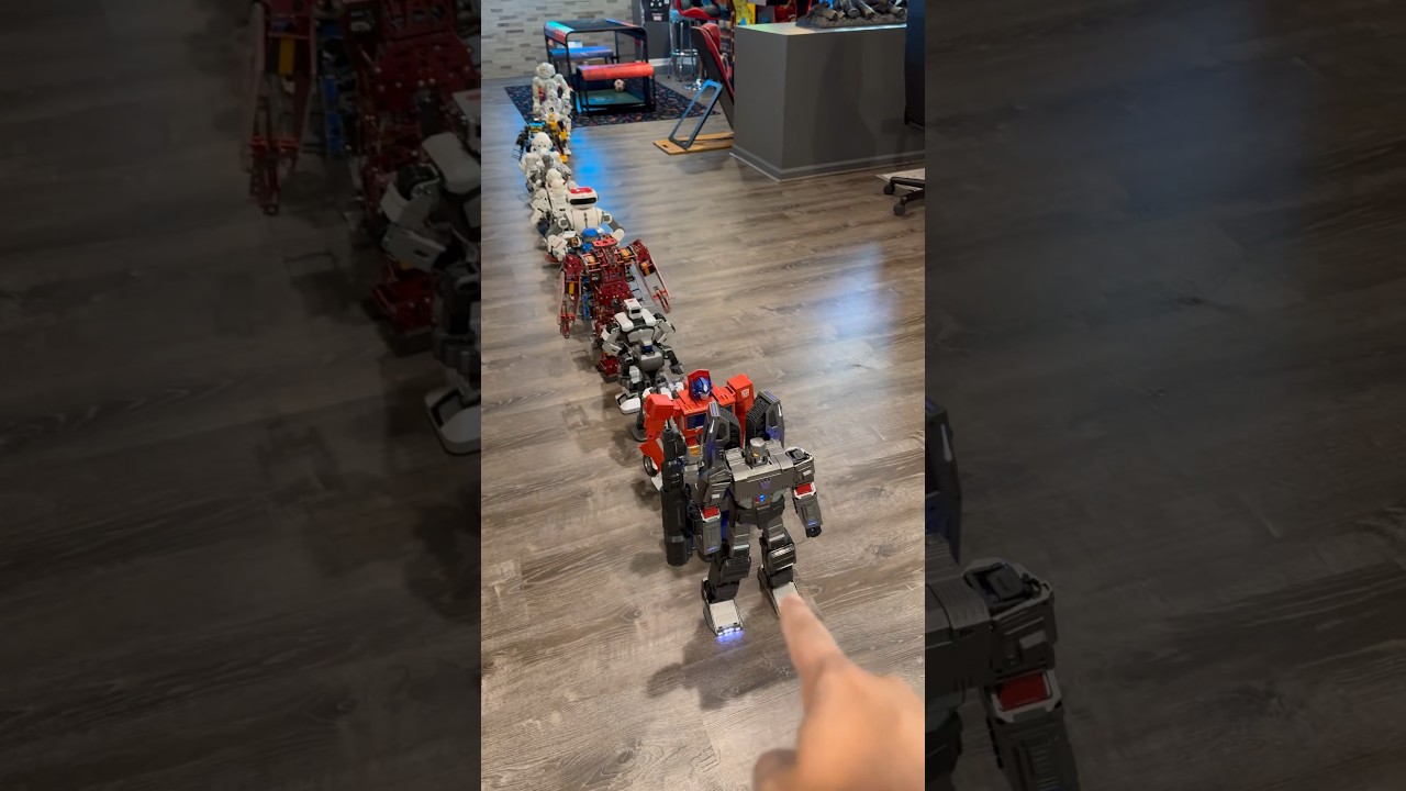 Робосен Мегатрон $75 000+ Робот-домино 🤯🤖