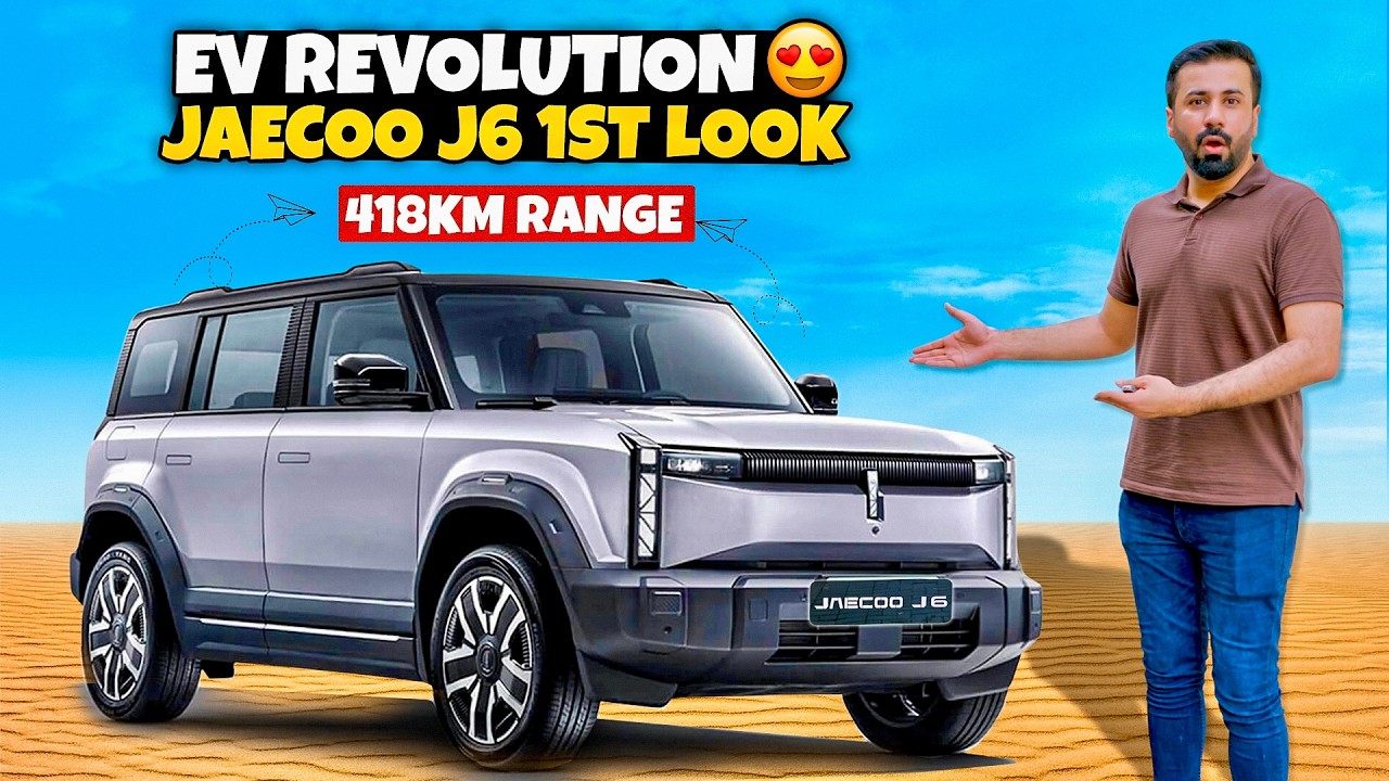 Jaecoo J6 EV Full Review in Pakistan 🇵🇰 | Luxury Features, Price | Jaecoo J6 in Pakistan 2025