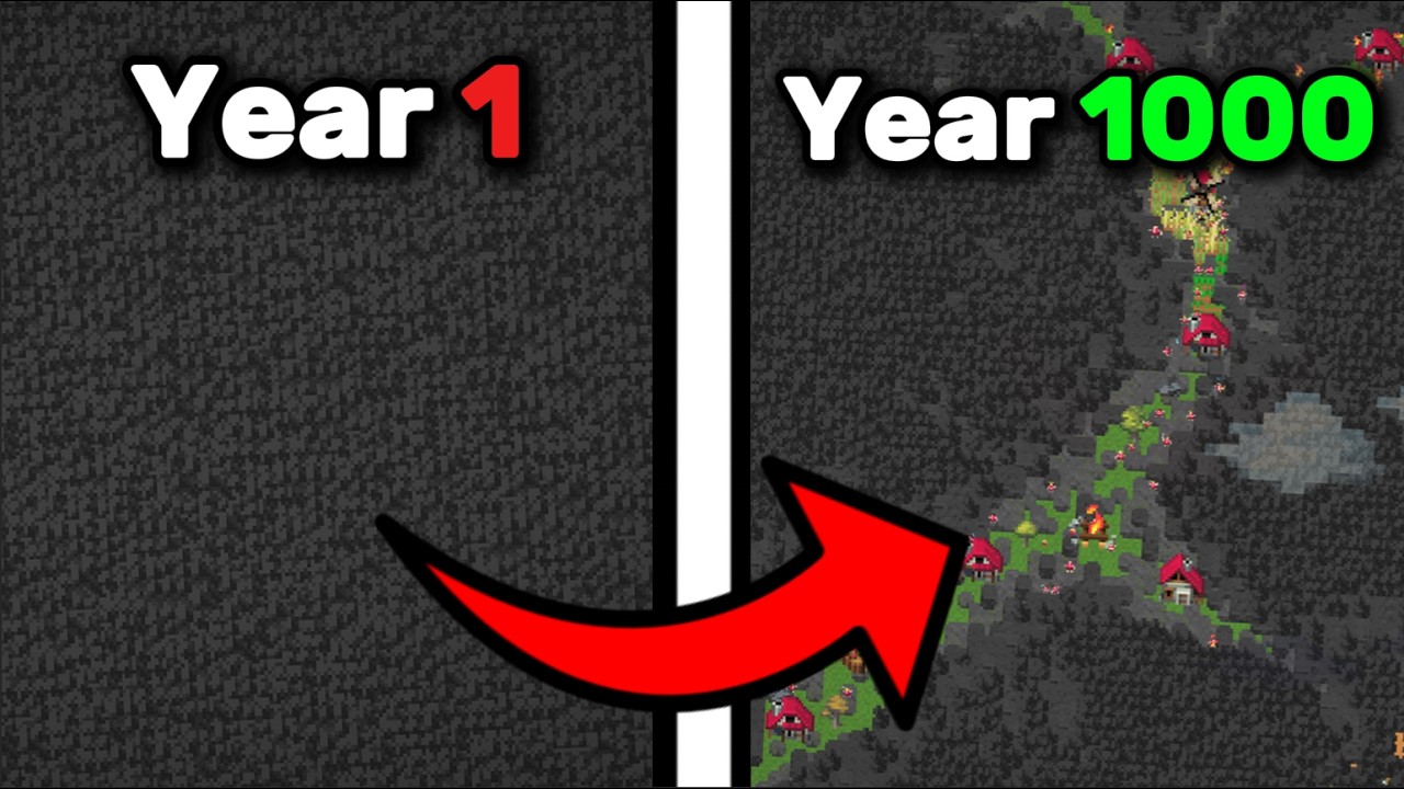 I Left The HIGHEST Mountains In WorldBox ALONE For 1000 Years!