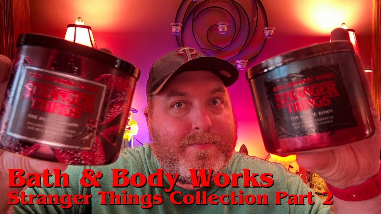 Bath & Body Works Stranger Things Collection Part 2