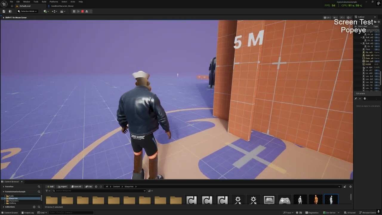 Popeye Screen Test 12