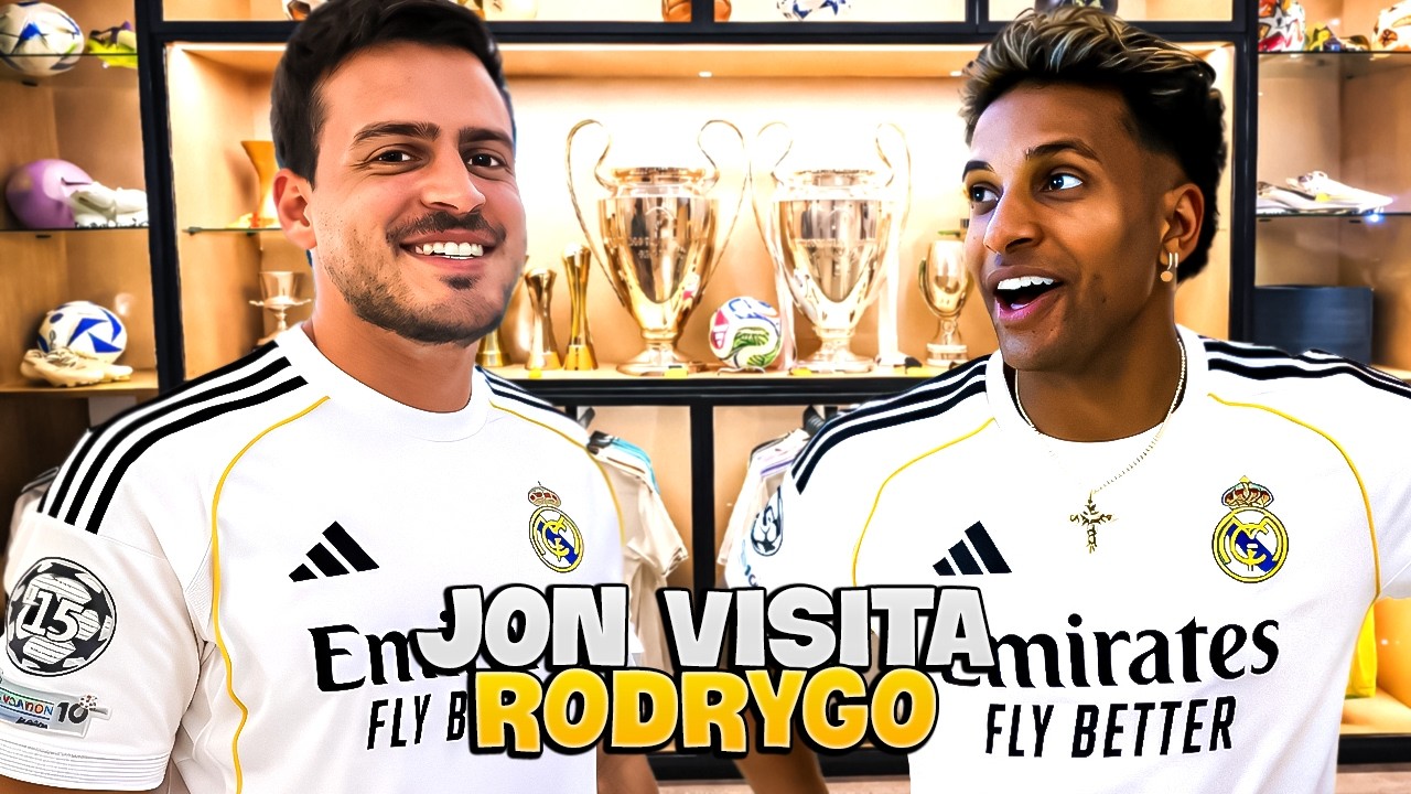 JON VISITA: RODRYGO JOGADOR DO REAL MADRID