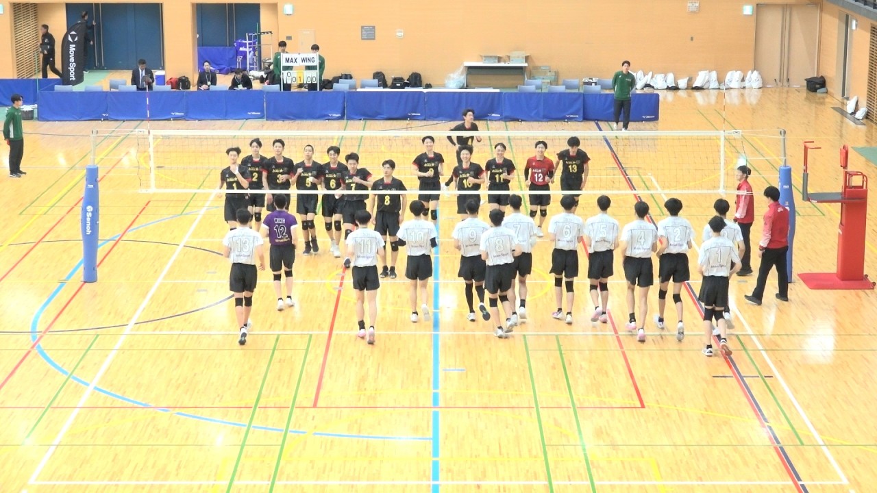 第1セット｜MAX × WING｜全日本ジュニアオールスタードリームマッチ 2026.2.14 男子バレーボール Japan High School Volleyball
