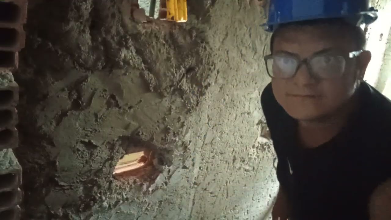 Aprenda a rebocar uma parede.