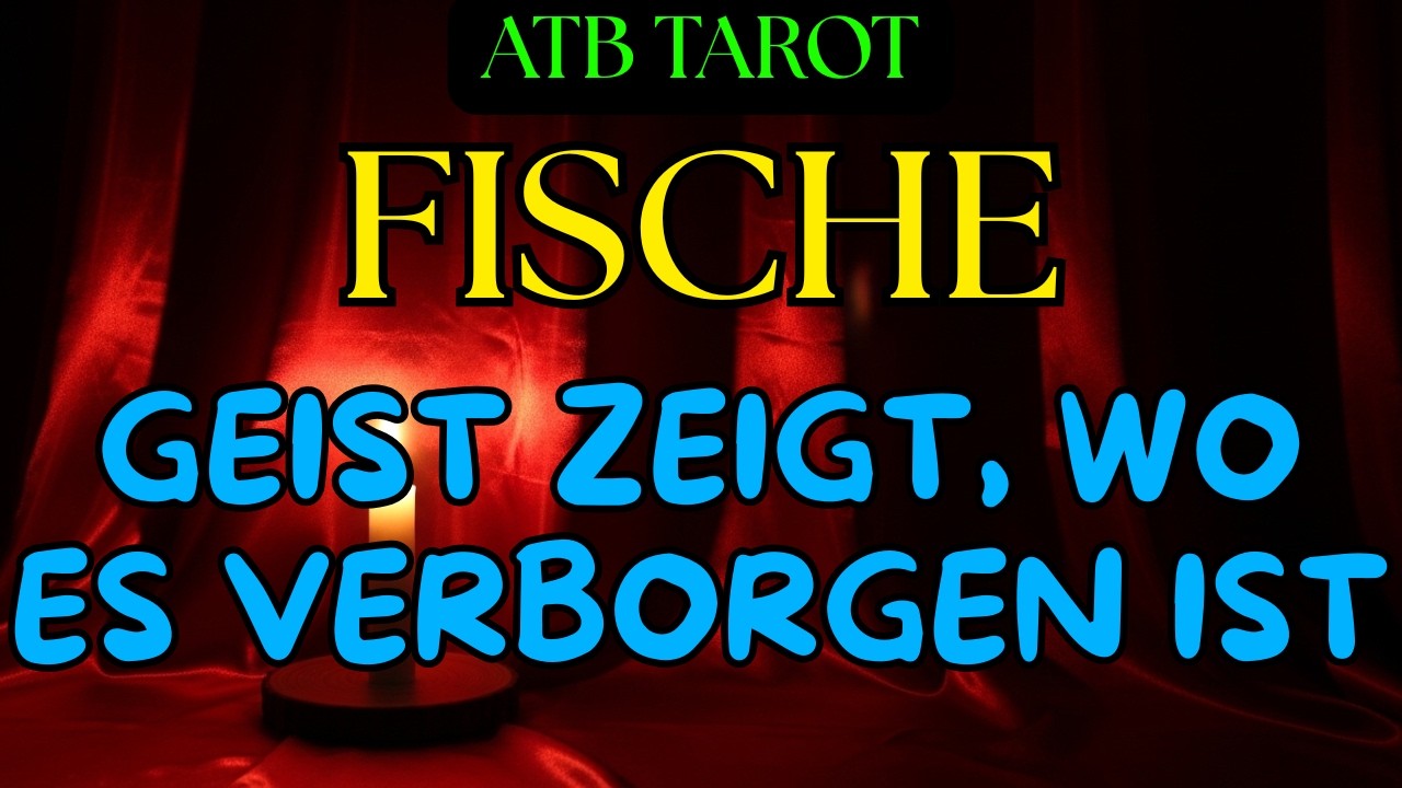 FISCHE: ZWEI FRAUEN HABEN DICH GEBUNDEN! DIE WAHRHEIT KOMMT MIT SCHMERZ! GEIST…