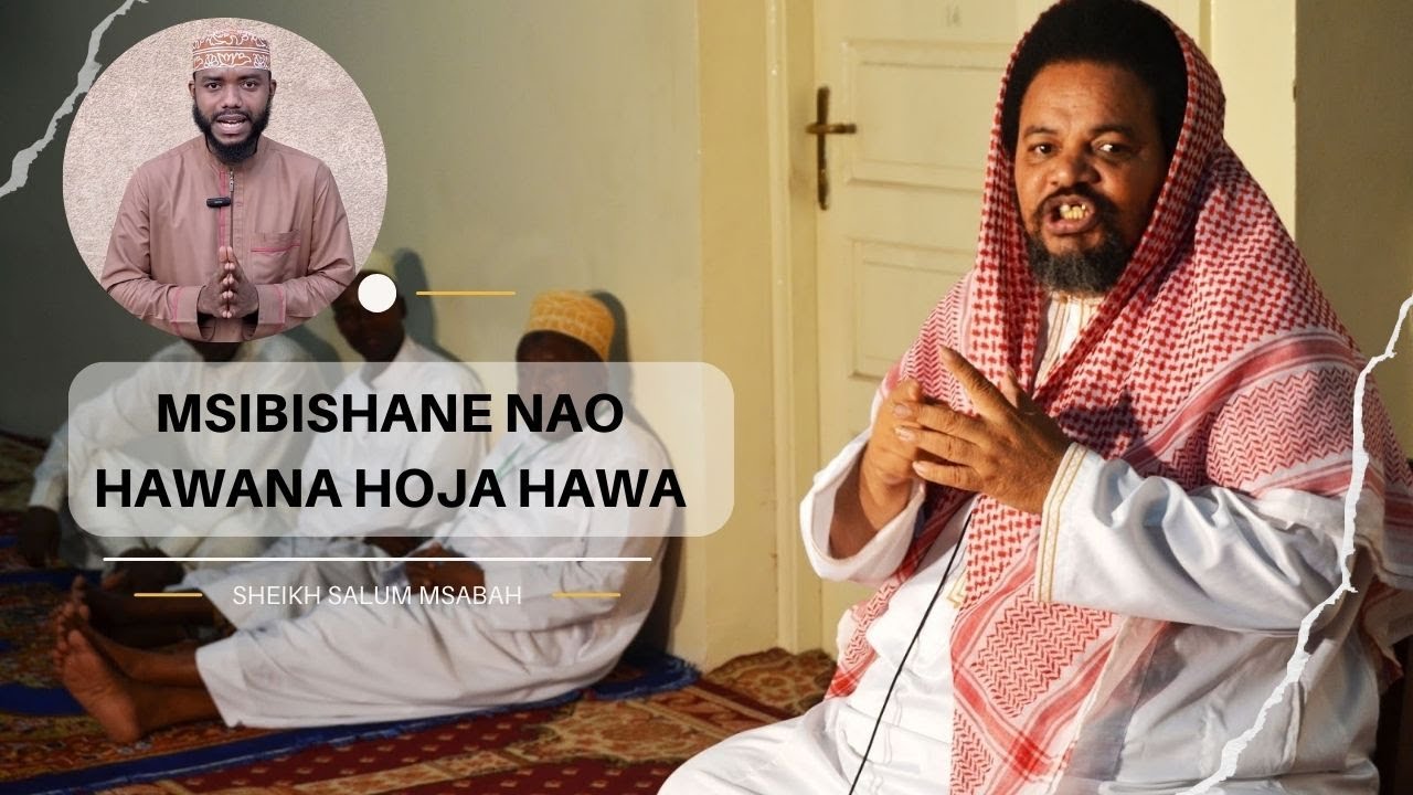 🔴# LIVE : SHEIKH SALUM MSABAH :- MSISHINDANE NAO HAWANA HOJA NI POROJO TU | BIDAA ZINAISHI NA KWENDA