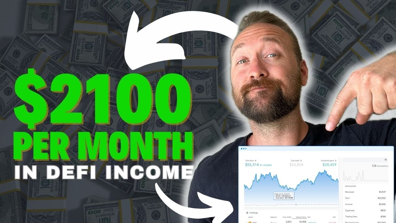 $2100 a Month in Defi Passive Income (Portfolio Review)