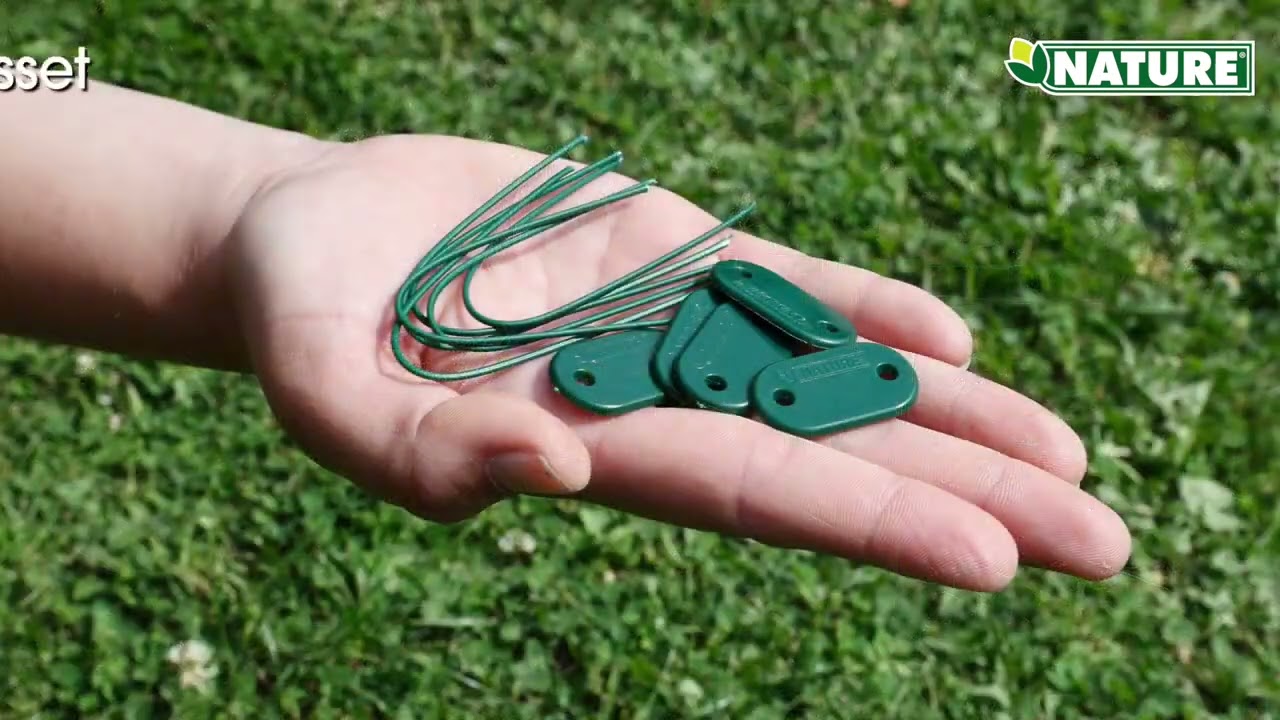 DUBBELWANDIG TUNSCHERM VAN PVC