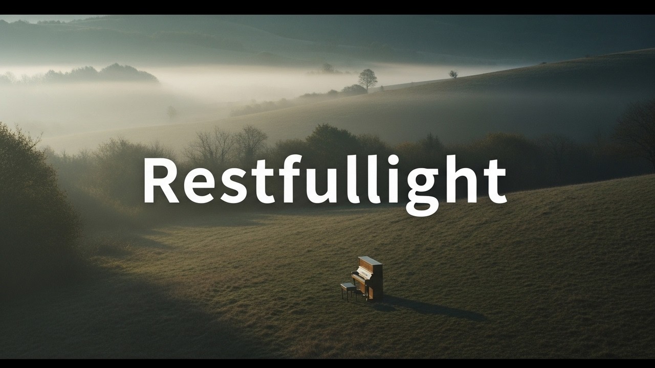 1 Hour Calm Piano for Gentle Focus & Emotional Ease – Restfullight