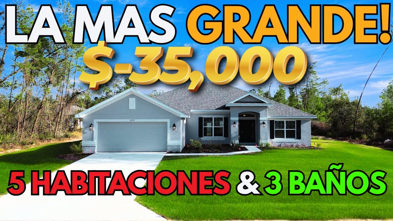 LA CASA MAS GRANDE, LUJOSA & BARATA QUE PUEDES COMPRAR