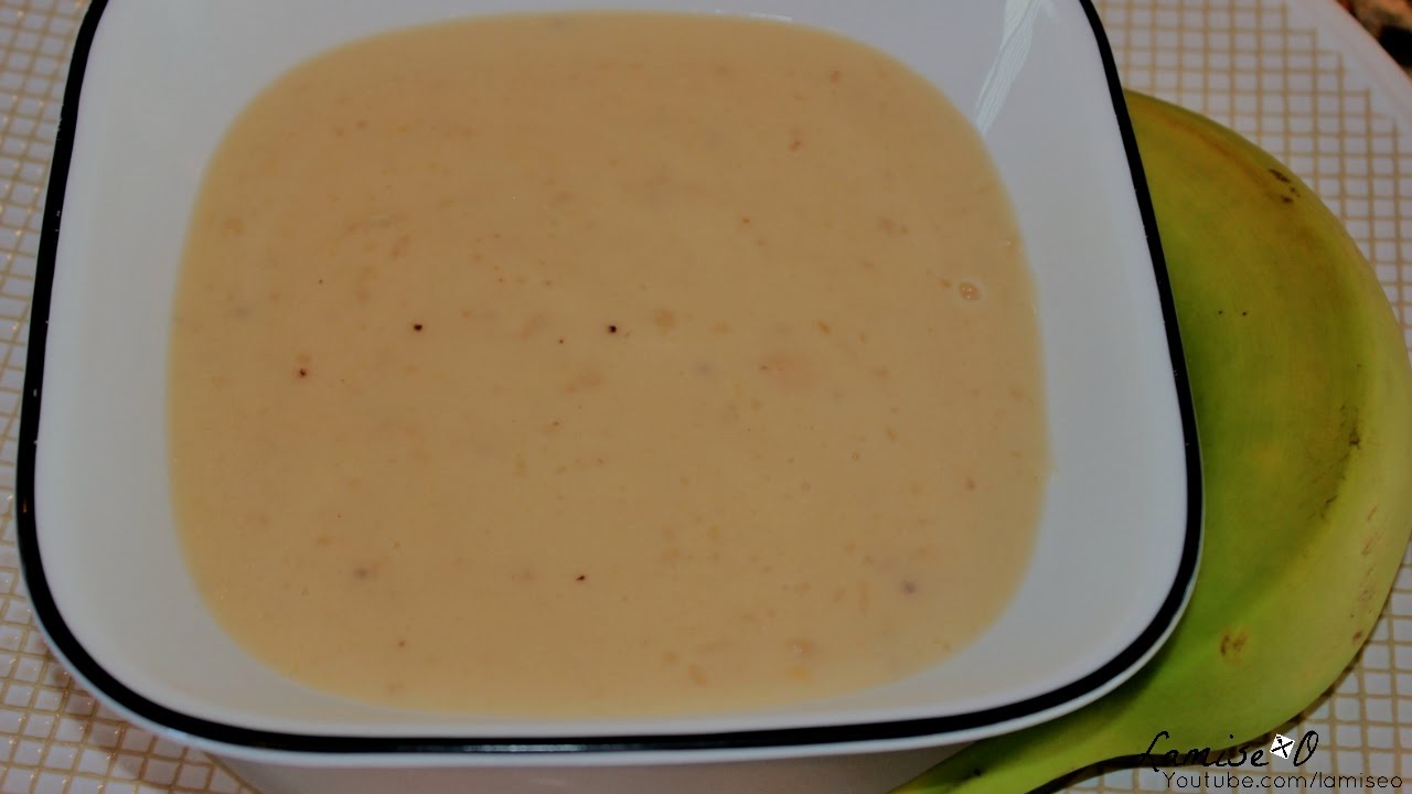 Labouyi Banann (Haitian Green Plantain Porridge ) Recipe | Episode 72