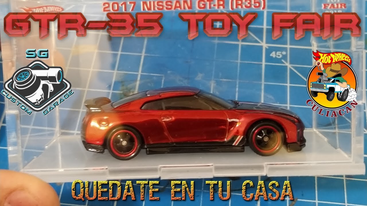 GTR 35 TOY FAIR HOT WHEELS