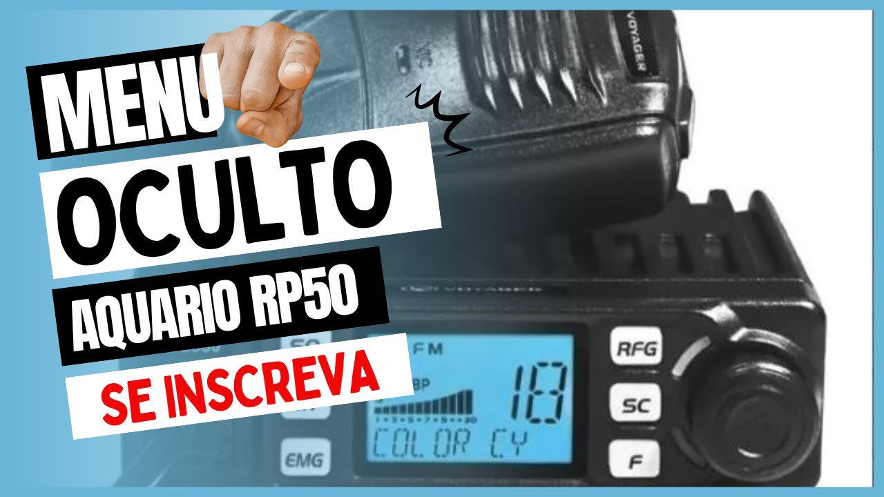 EP 425 - N O V O Menu oculto do RP50