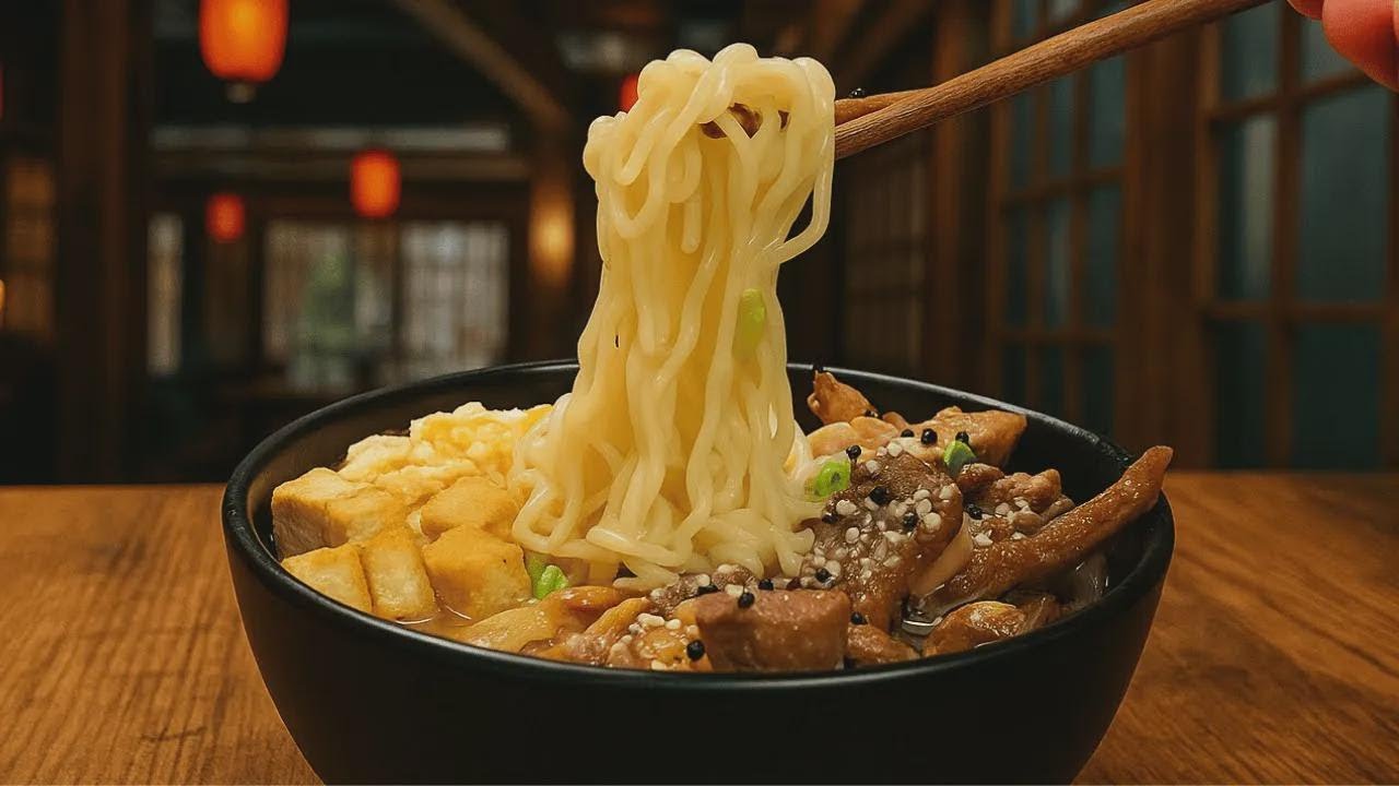 Ramen de 5 proteínas: ¡cada bocado sabe a entrenamiento!