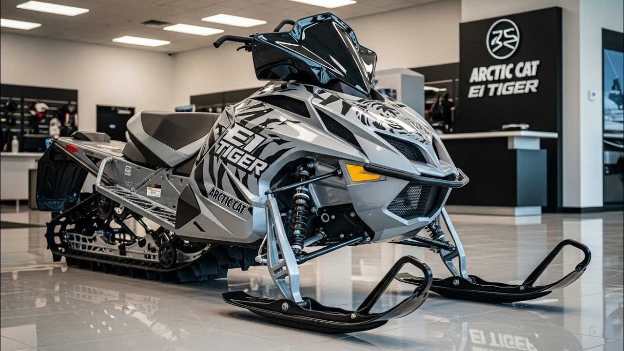 Обзор снегохода Arctic Cat EI Tiger 2027 | Зверь нового поколения!