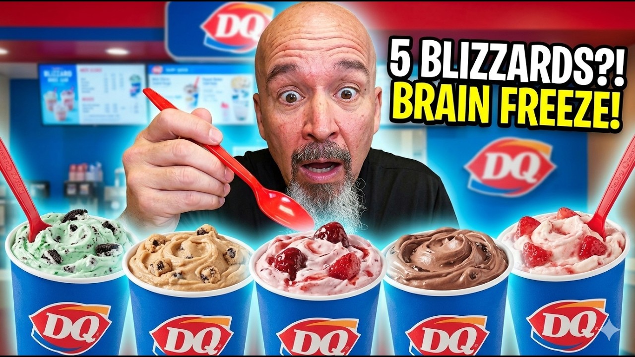 Я думал, это будет легко&hellip; 5 фунтов десерта &laquo;Близзард&raquo; из Dairy Queen.