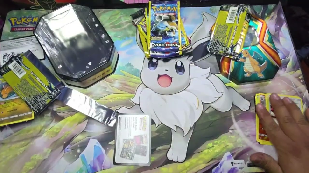 2019 DRAGONITE TIN (3 CARD PACKS) SUN & MOON!?!