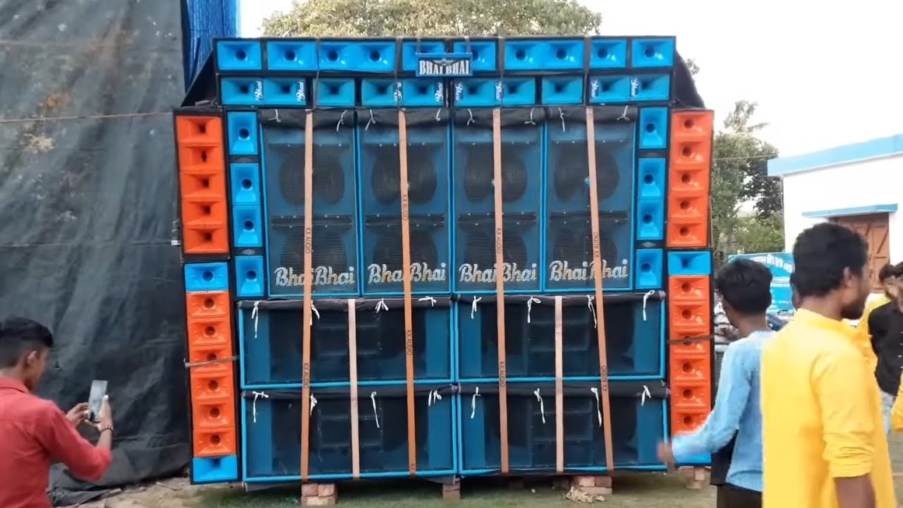 কাঁথিতে কালী পুজোর বিসর্জনে  Bhai Bhai sound 🔥 || Contai box competition ||
