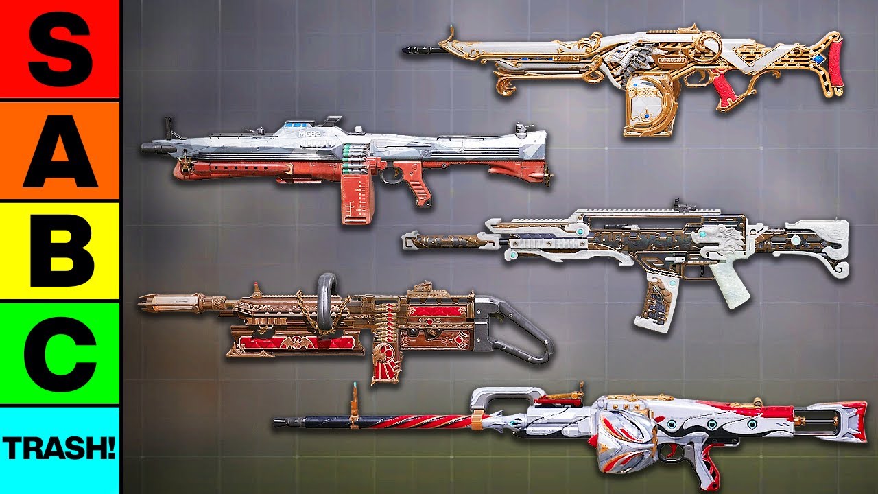Ranking the BEST and WORST LMGs in COD Mobile!