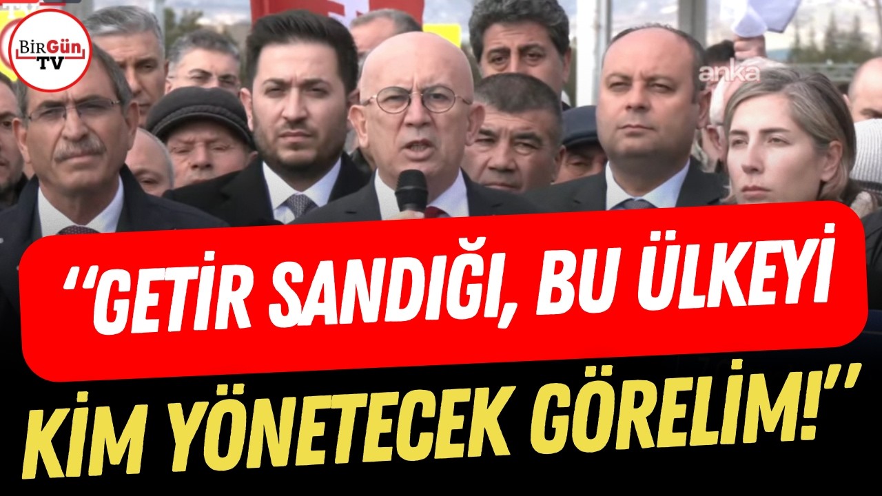 CHP’liler Ankara’da köprü eyleminde AKP'ye rest çekti! “Getir sandığı ülkeyi kim yönetecek görelim!”