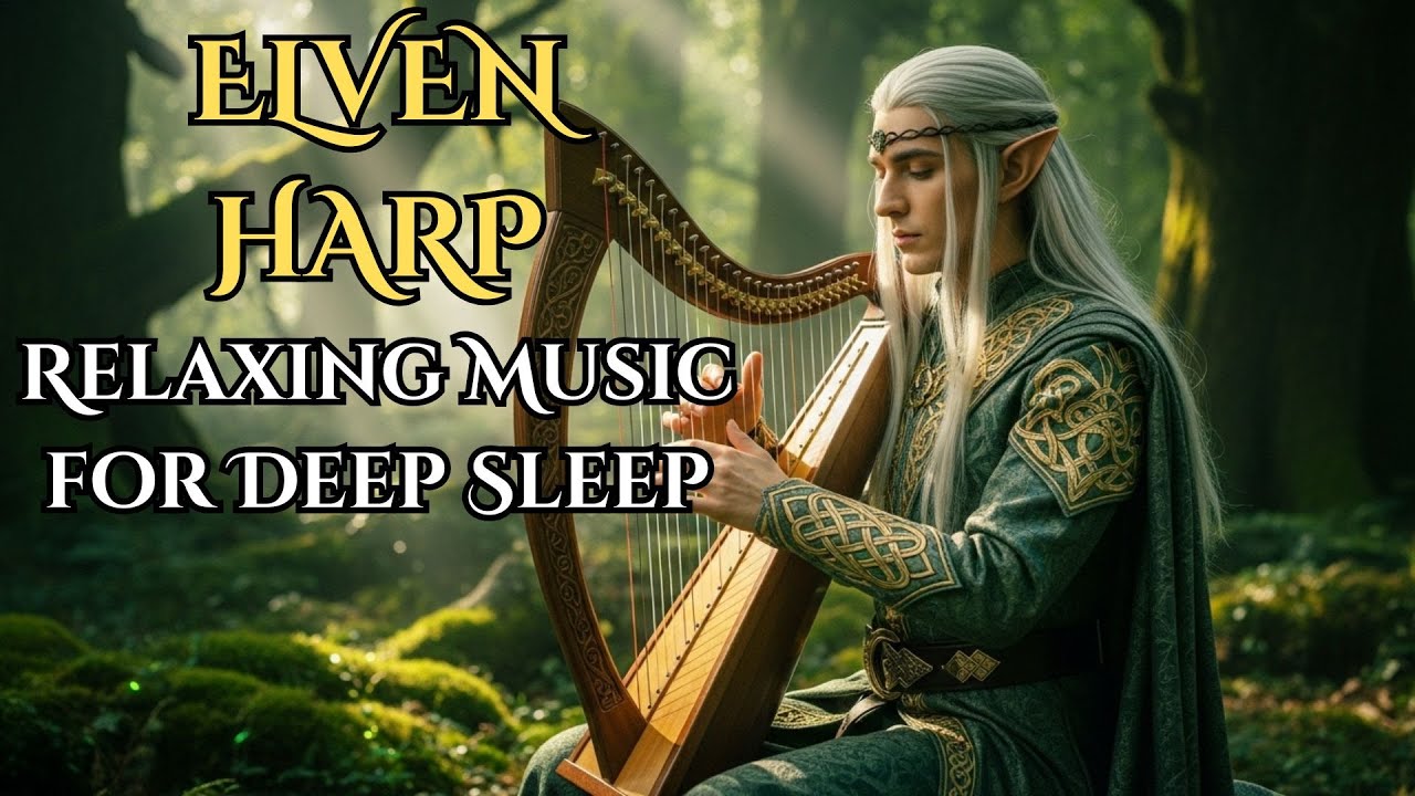 Ethereal Elven Harp Music - Relaxation, Study,  Sleep & Meditation | Nhạc Celtic Ru Ngủ S&acirc;u Của Elf