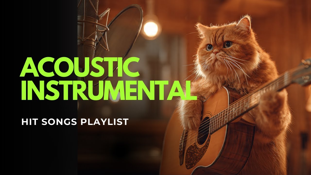 Slow Acoustic Guitar Instrumental Playlist (HD) | Calm Covers for Night & Relax