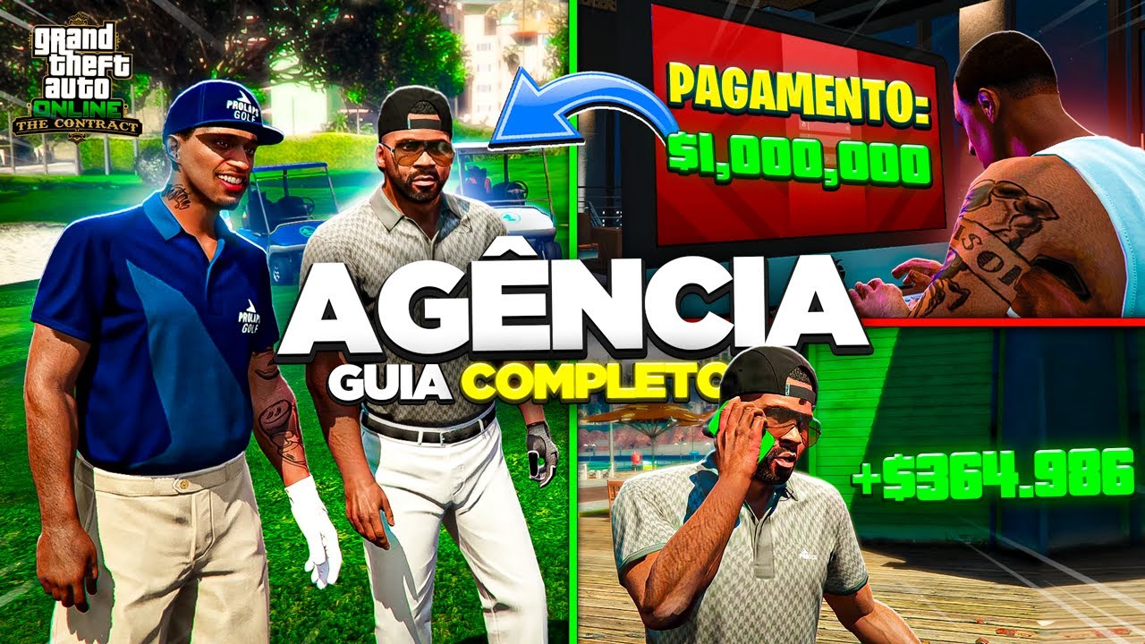 GANHE $2 MILH&Otilde;ES F&Aacute;CIL e MAIS R&Aacute;PIDO com a AG&Ecirc;NCIA! GTA ONLINE