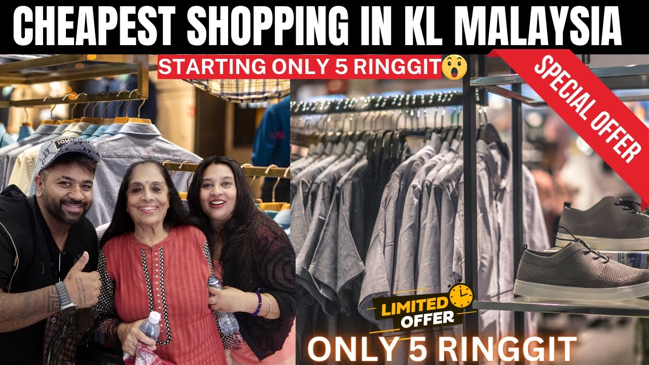 Cheapest Shopping In Kuala Lumpur Malaysia | Kota Raya Shopping Complex