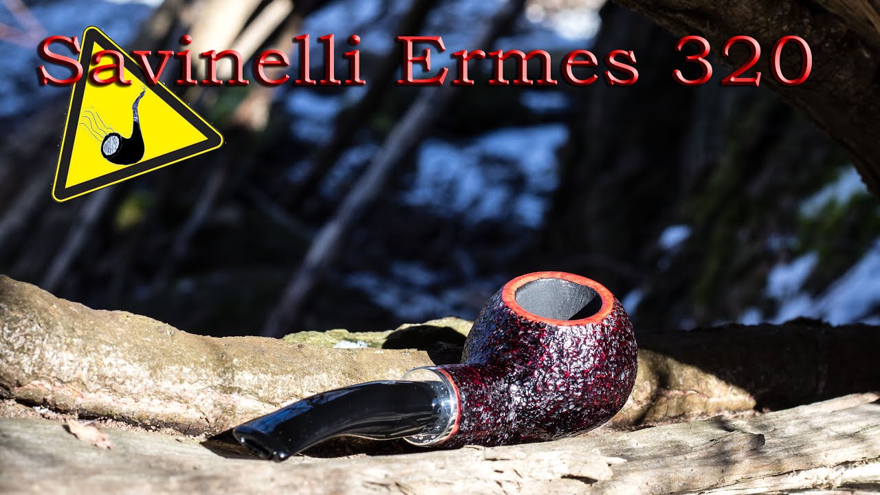 Review / Vorstellung der Savinelli 320 -  Ermes - eine Tabakpfeife, unter anderem auch für Flakes