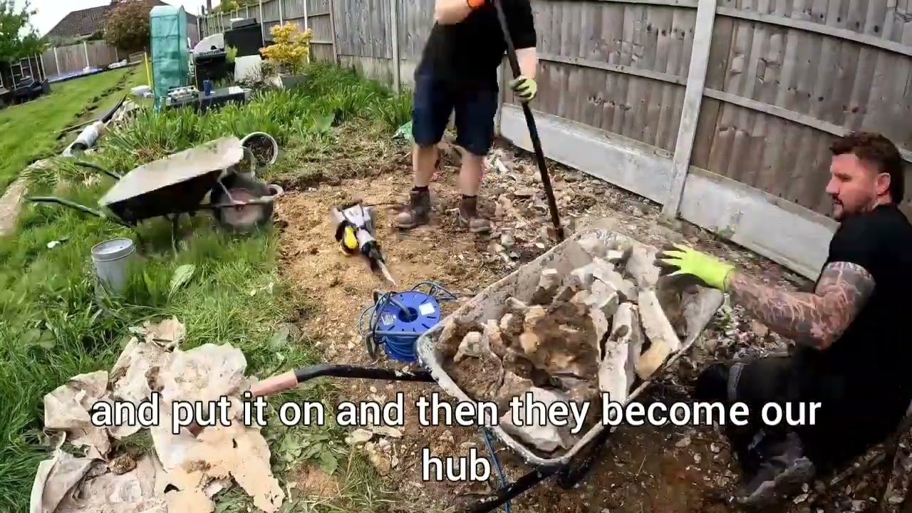 concrete removal #gardening #landscaping