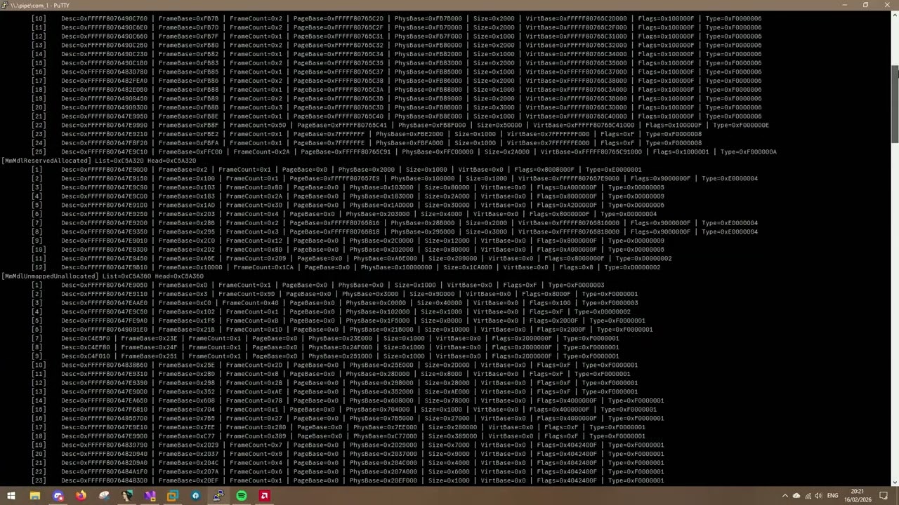 Windows Bootloader Internals | MDL Allocation Tracking