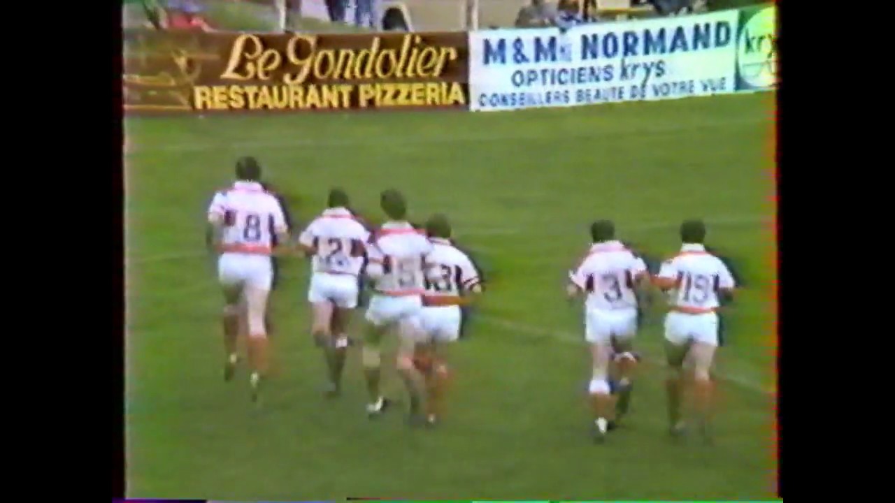 Rugby Castelnaudary St Gaudens 1985