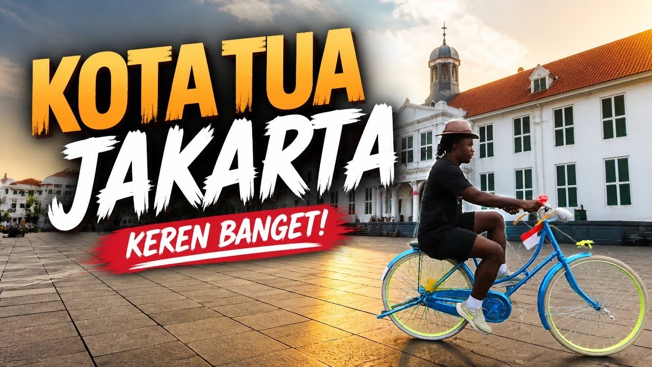 Kota Tua Jakarta 🇮🇩| I Didn’t Expect This in Jakarta| It Feels like Europe