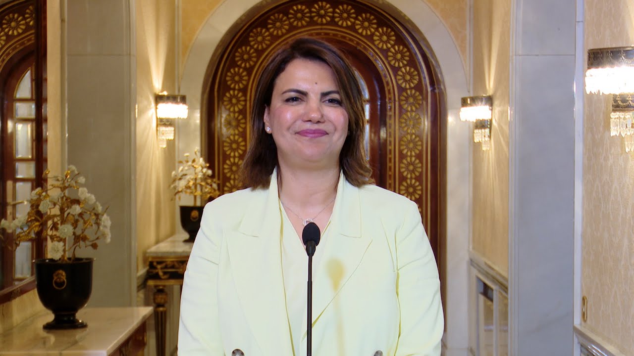 لقاء رئيس الجمهورية مع السيّدة نجلاء منقوش، وزيرة الخارجية والتعاون الدولي بدولة ليبيا الشقيقة