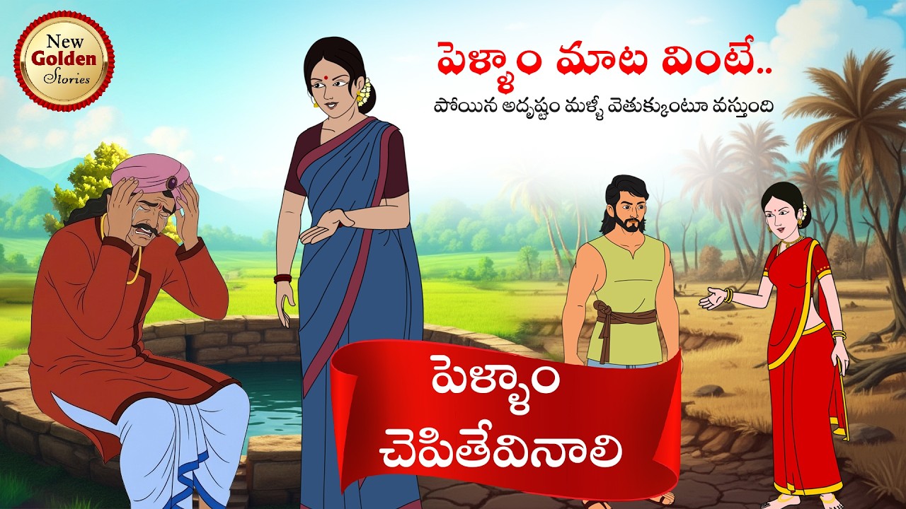 పెళ్ళాం చెపితే వినాలి - Telugu stories - best moral stories - new golden stories 