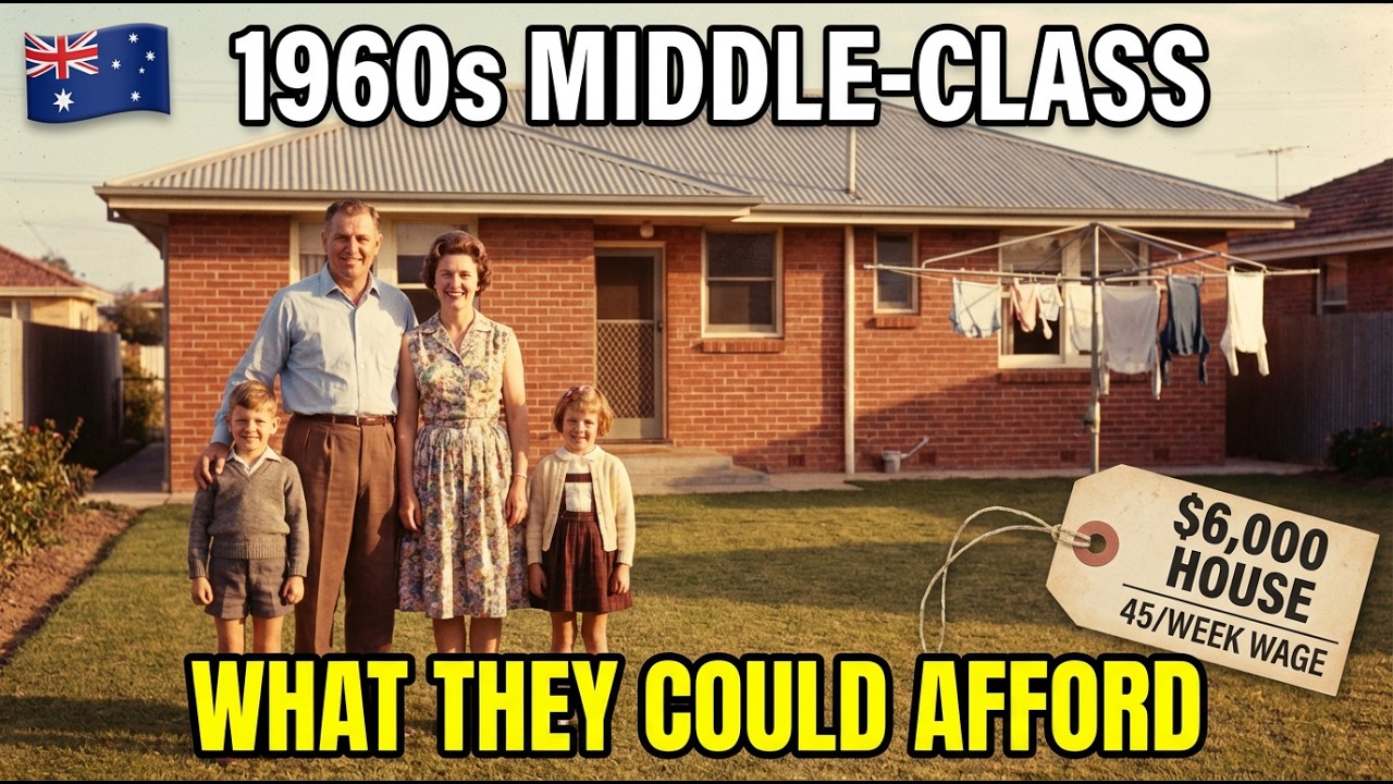 What a Middle-Class Family Could Afford in 1960s Australia | Housing, Wages & Cost of Living
