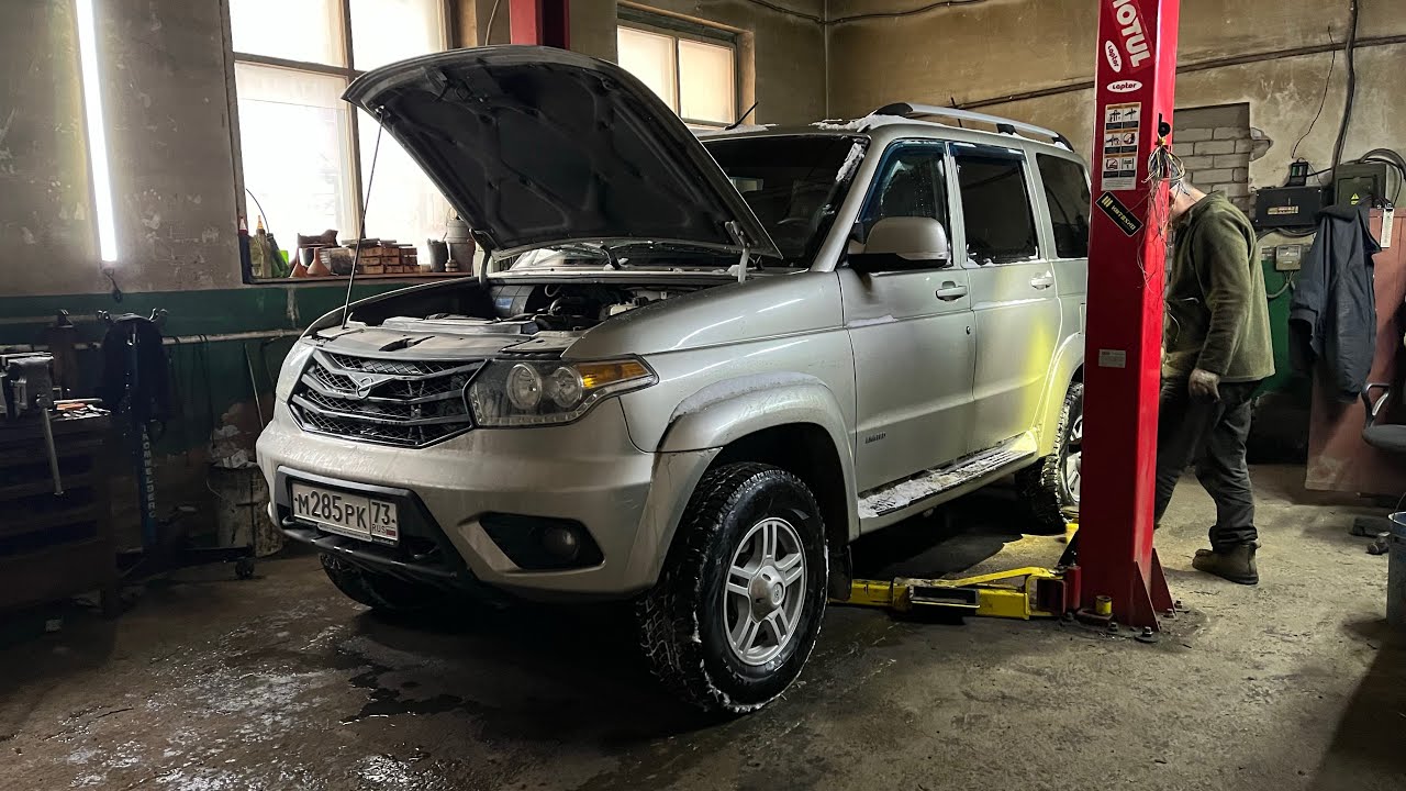 Снова не заводится УАЗ Патриот. Еду в автосервис на ремонт, а там начинается интересное…