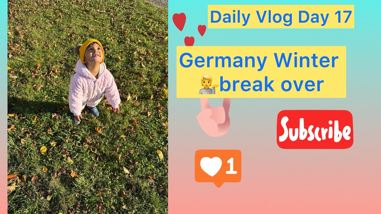Kal Se Sab Kaam Par! Germany Winter Holidays Over 🇩🇪 | Morning Routine Shuru