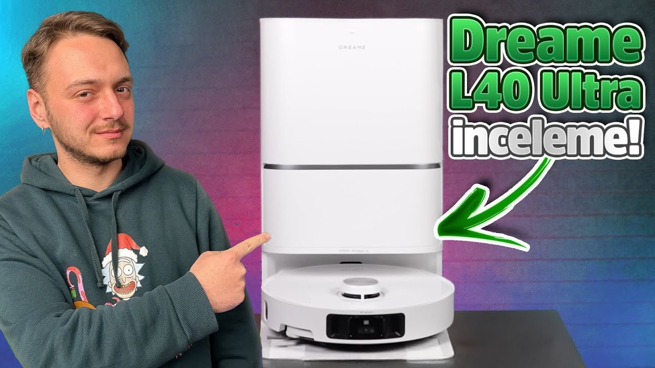 Ofisin yeni robot süpürgesi! - Dreame L40 Ultra inceleme!