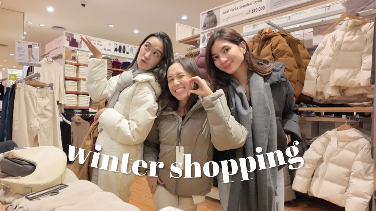 WINTER SHOPPING: Persiapan Liburan ke Korea! - Try on Coat & Puffer di Lippo Mall Puri