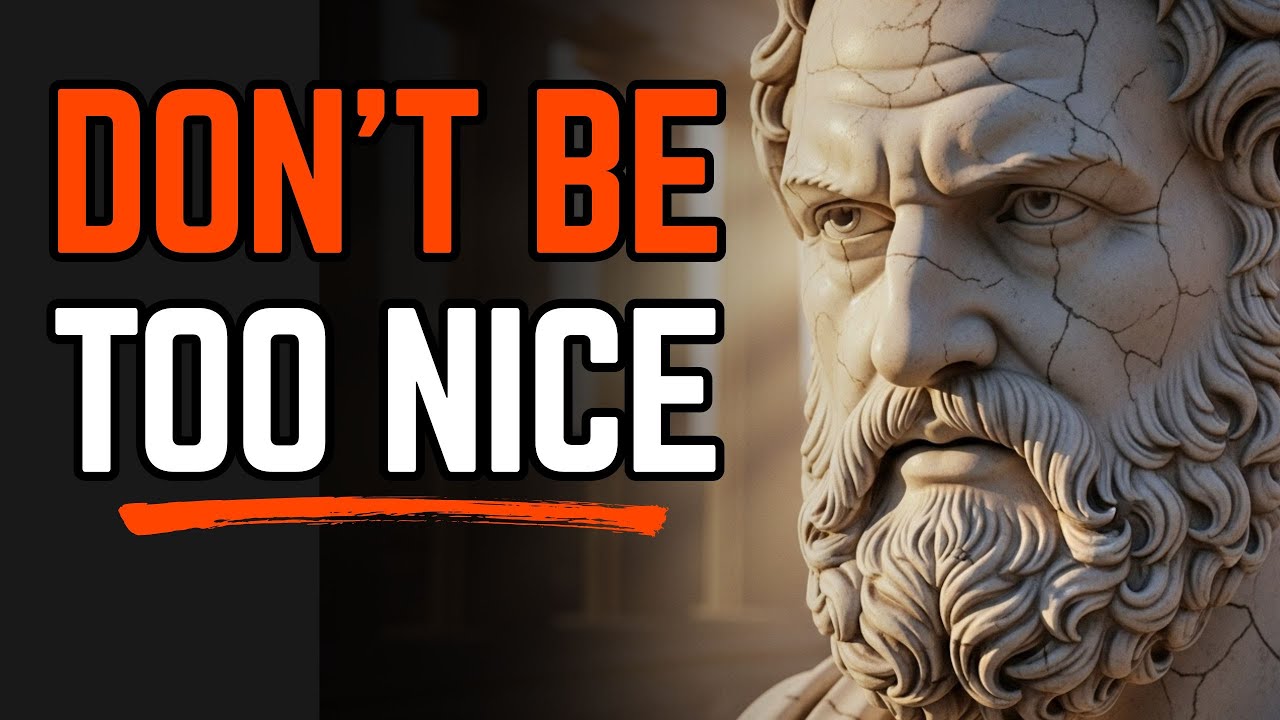 You Don't Lack Discipline, You're Just Being Too Kind to the Wrong People | Stoicism