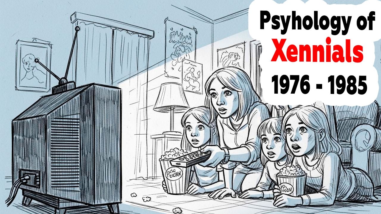 Psychology of Xennials (1976 - 1985)