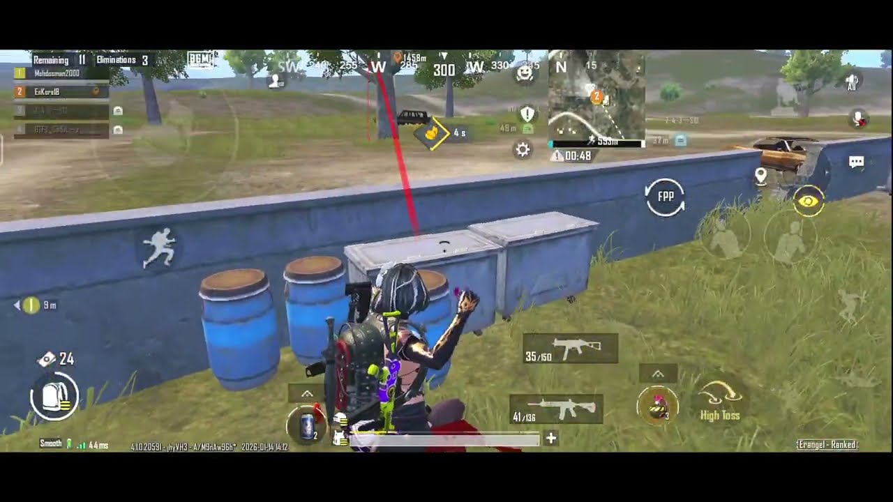 Bye 4.1 Update 💪 | Bgmi 1v4 Against Pro Players 💀 | Bgmi Highlight | EnKore18