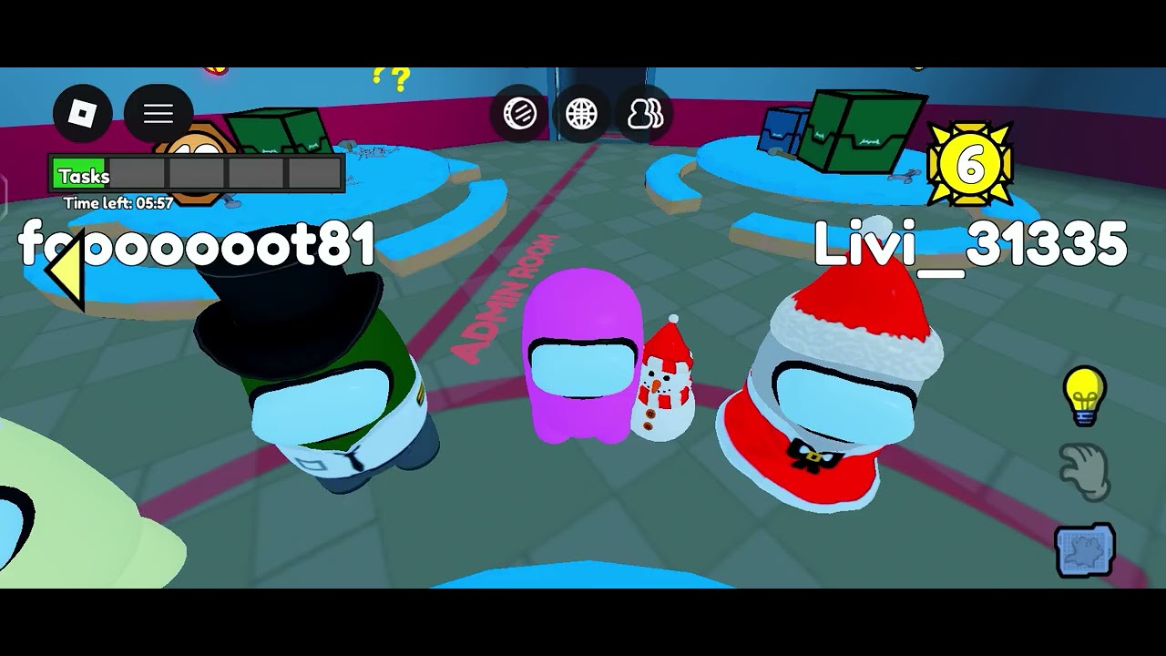 AAAAMONG Us, Main game among us but roblox