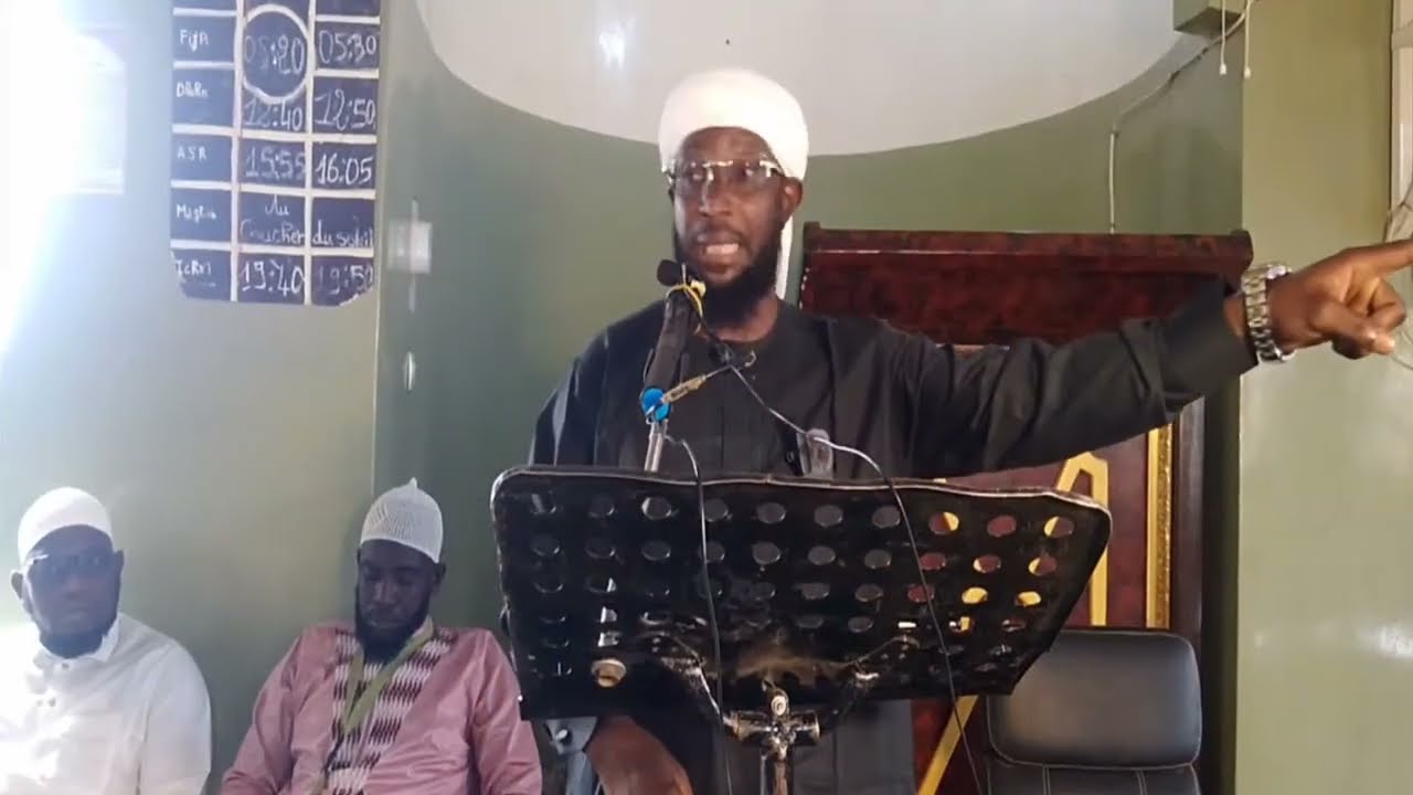 NIGER ALARAMA ABDOULAZIZ PRECHE TAHOUA AVEC LES ÉTUDIANTS 05 OCT 2025