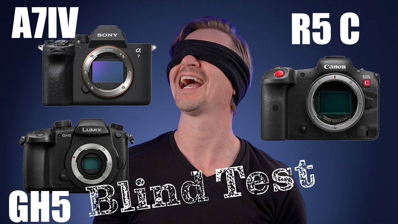 Sony A7IV vs Canon R5 C vs Panasonic GH5 - Blind Video Test