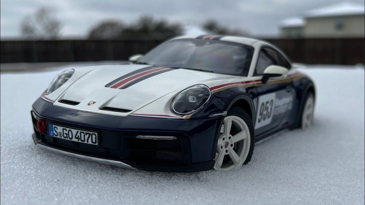 Unboxing New Porsche 911 Dakar!! NOREV 1/18 Scale Model Car