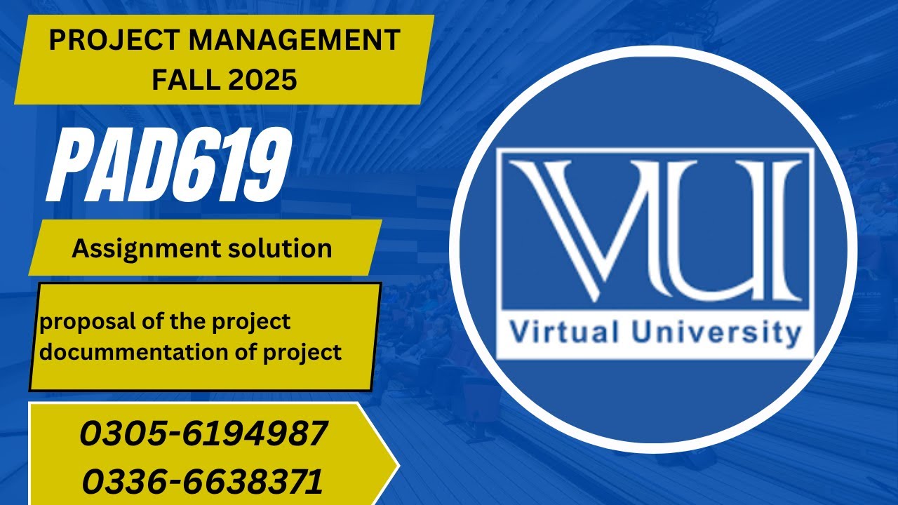 PAD619-Final Project Assignment 02  solution Semester Fall 2025  REVISED Proposal for Project