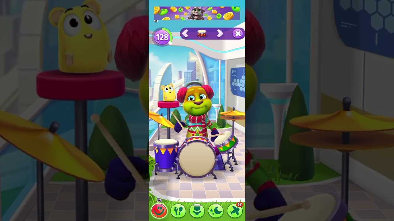 My talking tom 2#kidsvideo #trending #gaming #video#treding#(♥_♥)。･:*:･(✿◕3◕)❤#